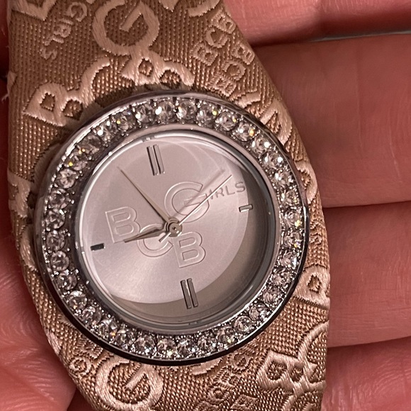BCBGirls Tan/Cream band watch - Picture 6 of 9